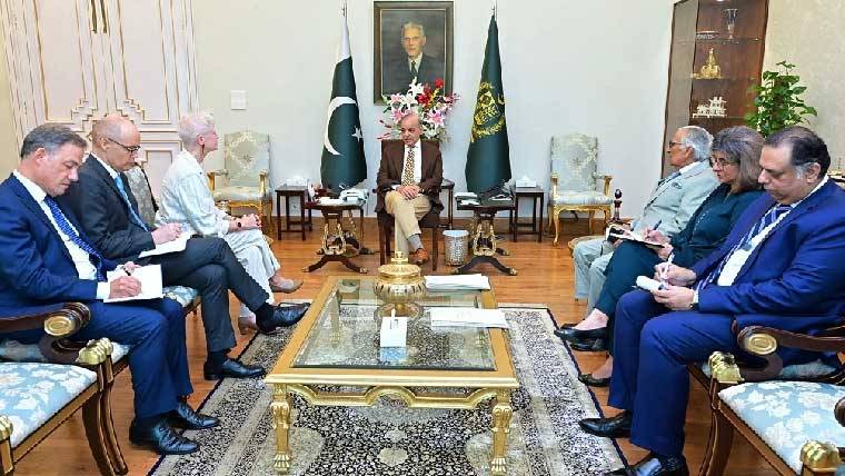  وزیر اعظم شہباز شریف سے یورپی یونین کی سفیرکی ملاقات، دوطرفہ تعلقات مزید مستحکم بنانے کے عزم کا اظہار