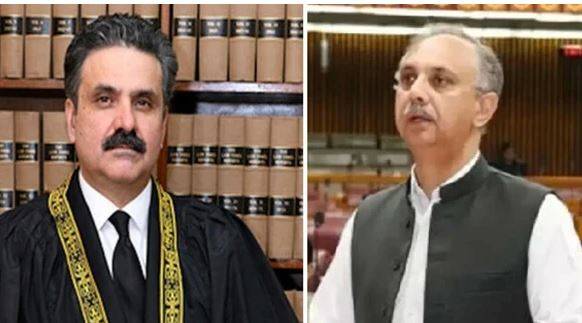 چیف جسٹس یحییٰ آفریدی کا عمر ایوب سے ملاقات کے لیے رابطہ، عمر ایوب نے اسلام آباد جانے سے انکار کر دیا