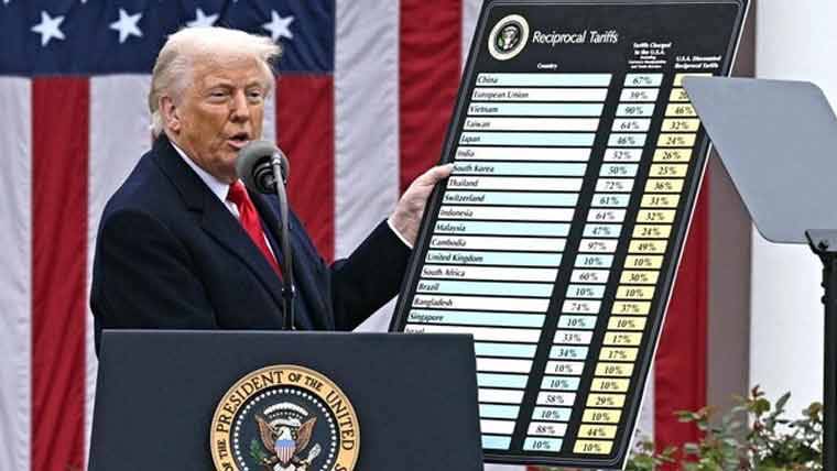 امریکہ کی جانب سے پاکستان پر 19 ، بھارت پر 25 فیصد ٹیرف عائد 