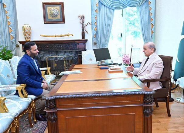 وزیراعظم شہباز شریف سے وفاقی وزیر صحت مصطفیٰ کمال کی ملاقات