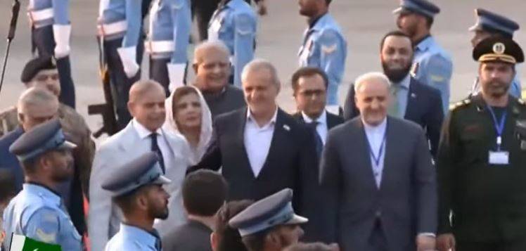 ایرانی صدر مسعود پزشکیان لاہور سے اسلام آباد پہنچ گئے، وزیراعظم کا پرتپاک استقبال