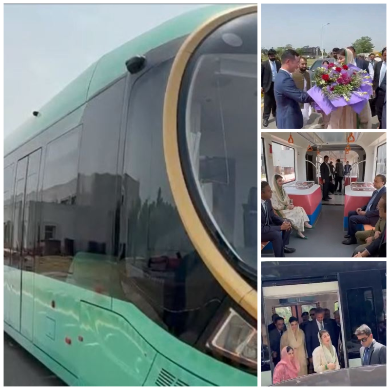 وزیراعلیٰ مریم نواز کا پاکستان کی پہلی اربن الیکٹرک ٹرین کا تجرباتی سفر، روڈ ٹیسٹ کا بھی معائنہ
