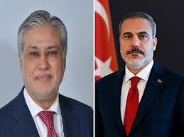  نائب وزیر اعظم و وزیر خارجہ اسحاق ڈار کا ترک ہم منصب سے رابطہ ، اسرائیلی جارحیت کی شدید مذمت