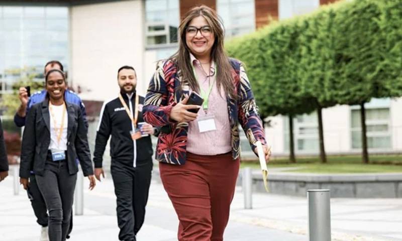 پاکستان فٹبال کی تاریخ میں پہلی بار بوائز ٹیم کے ساتھ خاتون منیجر کی تقرری