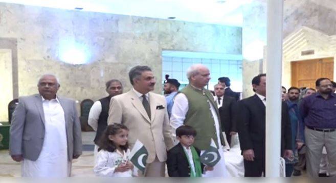  پاکستان کے 78ویں یوم آزادی پر سپریم کورٹ اور تمام ہائی کورٹز میں پرچم کشائی کی پروقار تقاریب