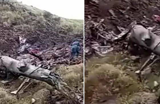 ہیلی کاپٹر حادثے کی ابتدائی رپورٹ جاری
