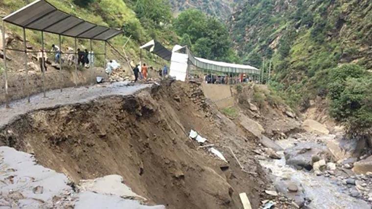 آزاد جموں و کشمیر میں مون سون بارشوں سے تباہی، 23 افراد جاں بحق ، 167 گھر مکمل طور پر تباہ 