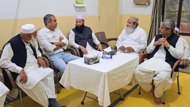 وزیر داخلہ محسن نقوی کا تبلیغی مرکز رائیونڈ کا دورہ، عالمی اجتماع کے انتظامات پر تبادلہ خیال