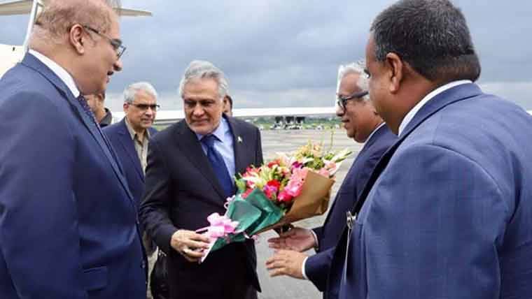 وزیر خارجہ اسحاق ڈار کے دورہ بنگلہ دیش کا اعلامیہ جاری 