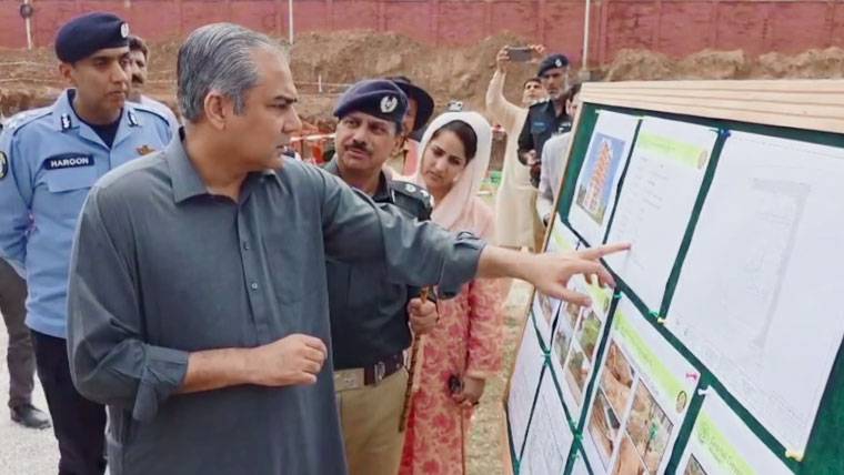 وفاقی وزیر داخلہ محسن نقوی کا نیشنل پولیس اکیڈمی کا دورہ، تعمیراتی کام اور تربیتی نظام کا جائزہ
