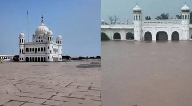 بھارتی آبی جارحیت سے متاثرہ کرتارپور گوردوارہ میں نکاسیِ آب ،صفائی کا کام مکمل