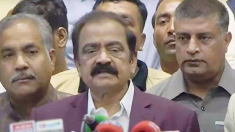  بانی پی ٹی آئی اور ان کے حامی صرف فساد پھیلانا چاہتے ہیں، رہنما ن لیگ رانا ثناء اللہ