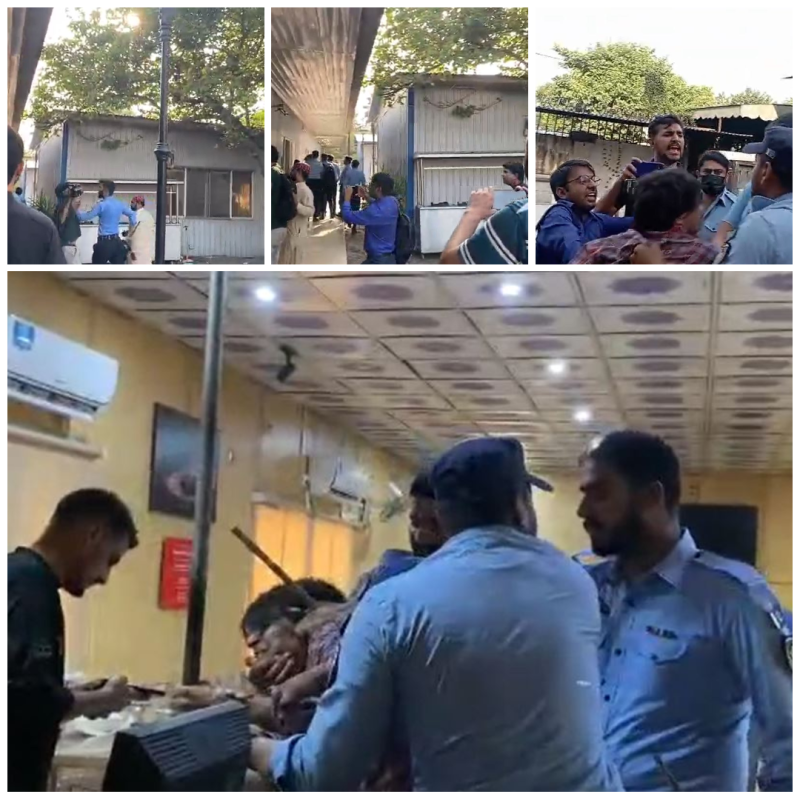 اسلام آباد: پولیس کا پریس کلب پر دھاوا، صحافیوں پر تشدد