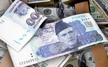 انٹربینک مارکیٹ میں ڈالر کی قیمت میں ہلکی کمی، روپے کی قدر میں بہتری کا رجحان