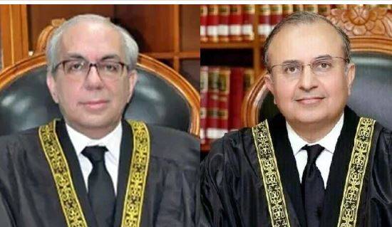 جسٹس منصور علی شاہ اور جسٹس منیب اختر کا جوڈیشل کونسل کو خط، آئینی حیثیت پر سوالات اٹھا دیے گئے