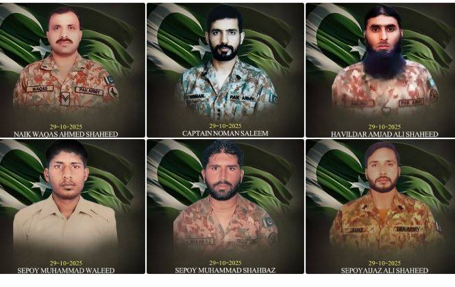 ضلع کُرم میں سکیورٹی فورسز کا کامیاب انٹیلی جنس بیسڈ آپریشن، 7 خوارج ہلاک،کیپٹن سمیت 6 جوان  وطن پر قربان