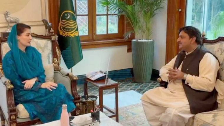 وزیراعلیٰ پنجاب مریم نواز کی سپیکر پنجاب اسمبلی ملک احمد خان کی ملاقات، سیاسی و انتظامی امور پر تبادلہ خیال