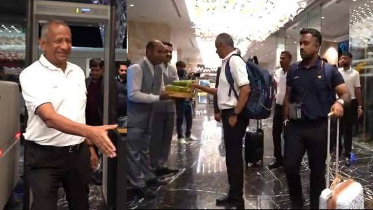 سری لنکا کی کرکٹ ٹیم ٹرائنگولر سیریز کے لیے اسلام آباد پہنچ گئی