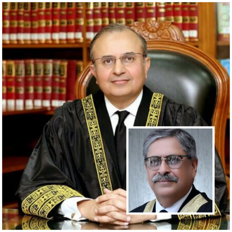سپریم کورٹ کے جسٹس منصور علی شاہ اور اطہر من اللہ مستعفی