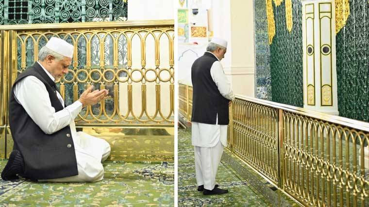 وزیر خارجہ اسحاق ڈار کے سفارتی دورے مکمل، مدینہ منورہ میں حاضری کے بعد اسلام آباد واپس پہنچ گئے