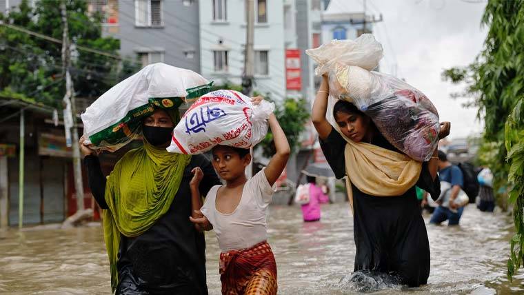 ایشیا میں قدرتی آفات سے تباہی، 1100 سے زائد افراد ہلاک ہوگئے 