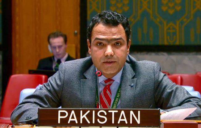 کشمیر بھارت کا نہ تھا نہ ہوگا، بھارت ریاستی دہشت گردی بند کرے: اقوام متحدہ میں پاکستان کا دوٹوک موقف