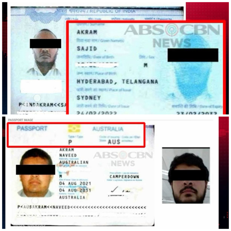 سڈنی حملہ: بھارتی دہشت گرد ساجد اکرم اور بیٹے کے پاسپورٹس منظر عام پر آ گئے