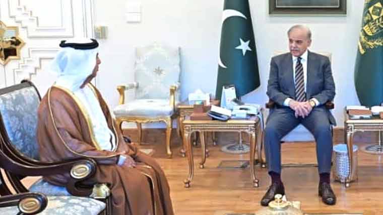 وزیراعظم شہباز شریف سے متحدہ عرب امارات کے سفیر کی ملاقات