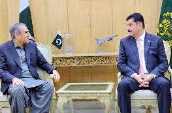 وفاقی وزیر داخلہ سے گورنر خیبرپختونخوا کی ملاقات، صوبے میں سکیورٹی پر تبادلہ خیال