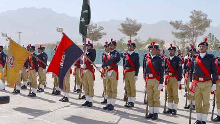 بلوچ ٹریننگ وِنگ کوئٹہ میں سولجرز کے تربیتی کورس کی کامیاب پاسنگ آؤٹ پریڈ
