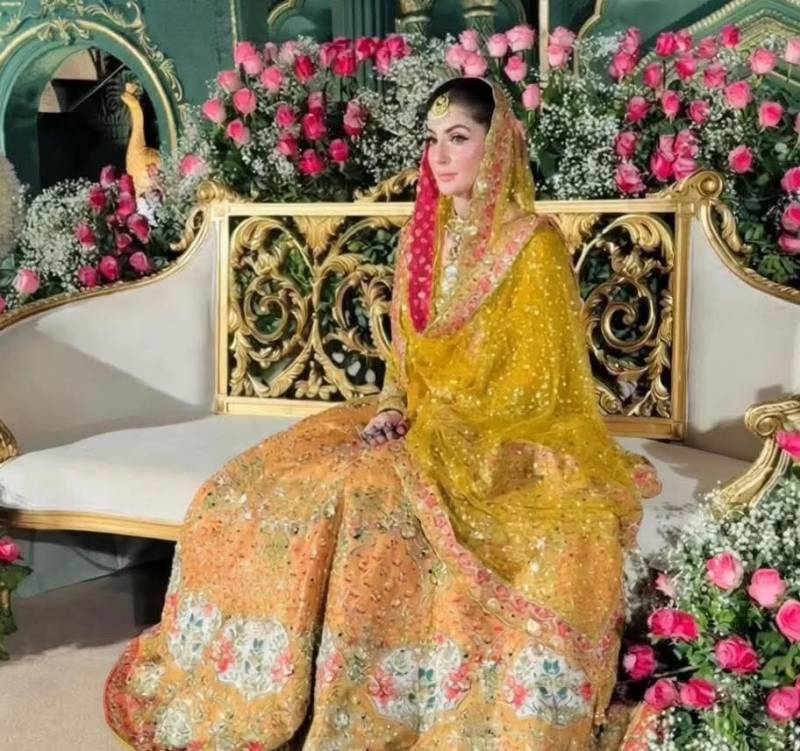جنید صفدر کی شادی میں مریم نواز کا باوقار اور دلکش انداز، سوشل میڈیا پر چھا گئیں