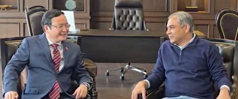 وفاقی وزیرداخلہ سے چین کے قونصل جنرل کی ملاقات، دوطرفہ تعلقات پر بات