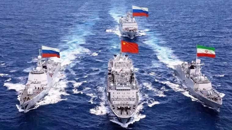 ایران، روس اور چین کی شمالی بحرِ ہند میں مشترکہ بحری مشقوں کا اعلان