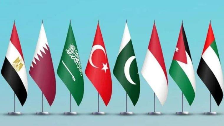 پاکستان سمیت 8 اسلامی ممالک کی اسرائیل کی جنگ بندی کی خلاف ورزیو ں کی مذمت