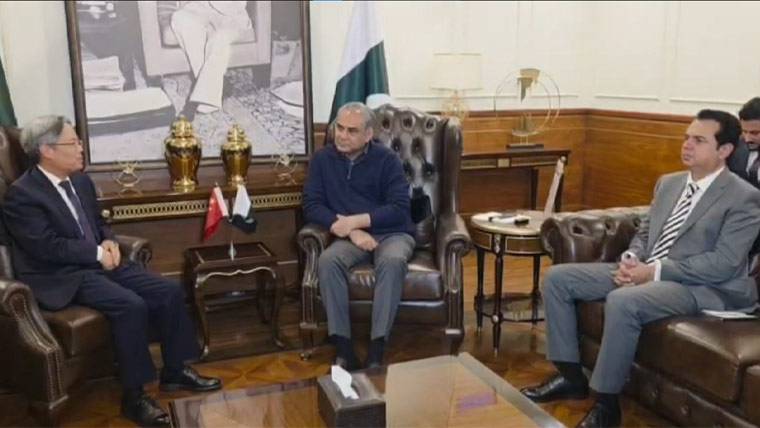 وزیر داخلہ محسن نقوی سے چینی سفیر جیانگ زی ڈونگ کی اہم ملاقات 