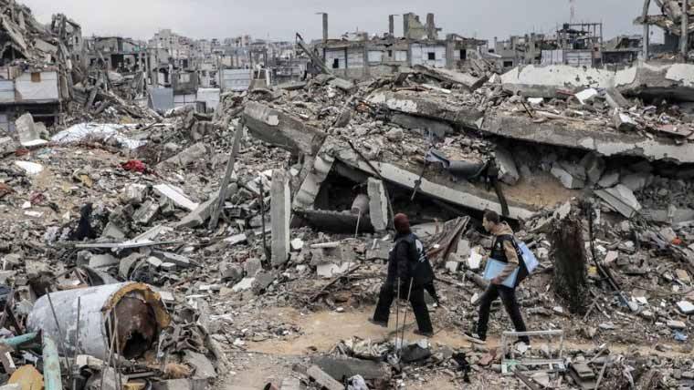 غزہ میں جنگ بندی کے باوجود اسرائیلی حملے جاری، ایک فلسطینی شہید ،خاتون زخمی