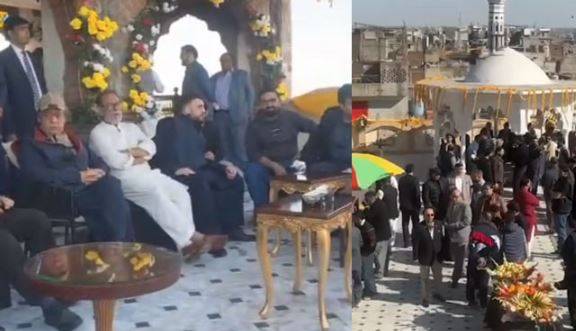 نواز شریف کی دوستوں کے ساتھ لاہور میں بسنت کی تقریبات میں شرکت 