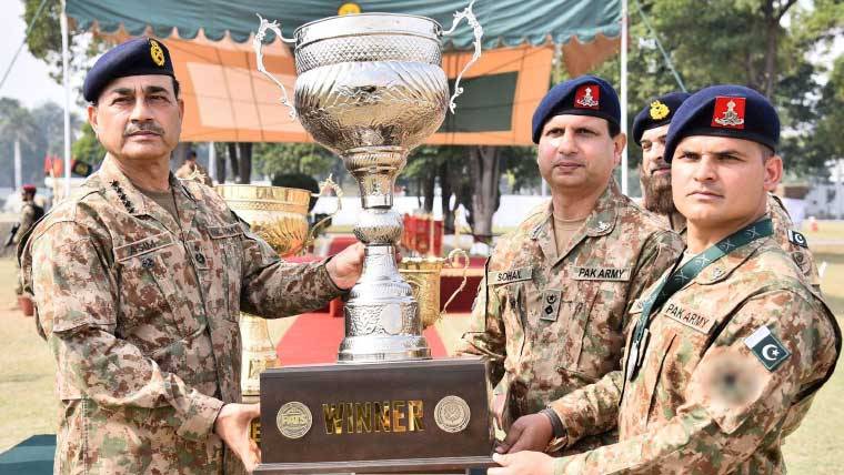 9 واں انٹرنیشنل پاکستان آرمی ٹیم سپرٹ مقابلہ کامیابی سے اختتام پذیر