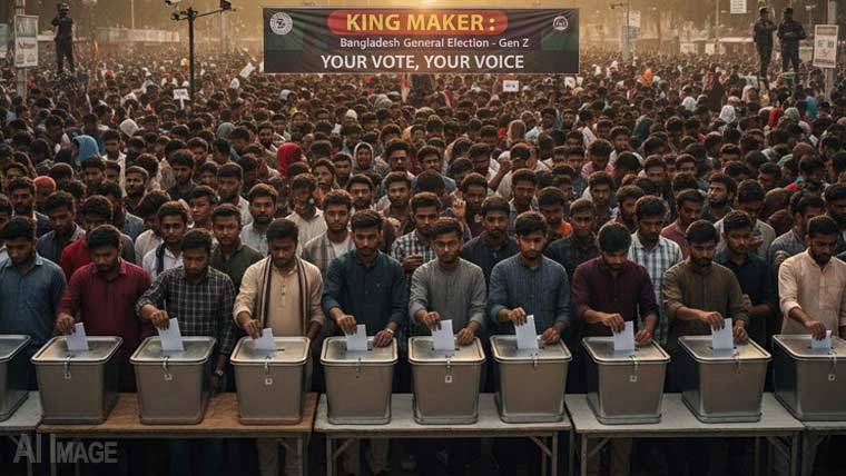بنگلہ دیش کے 55 سالہ تاریخ کے اہم ترین انتخابات، جین زی کو 