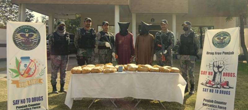 پنجاب بھر میں منشیات فروشوں کے خلاف کریک ڈاؤن: 10 روز میں 39 ملین کی منشیات برآمد، 18 گرفتار