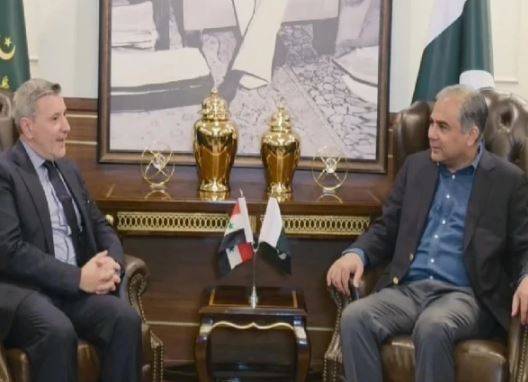 وزیر داخلہ محسن نقوی کی شامی وفد سے ملاقات، زائرین کے لیے سہولتوں میں اضافے پر بات چیت