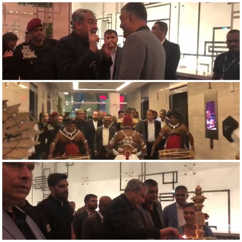 پاک بھارت ہائی وولٹیج ٹاکرا: چیئرمین پی سی بی محسن نقوی سری لنکا پہنچ گئے