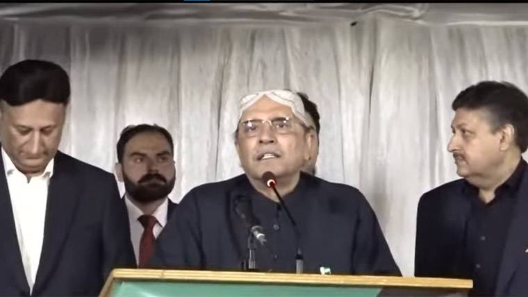 صدر مملکت آصف علی زرداری کا وہاڑی میں عوامی اجتماع سے خطاب