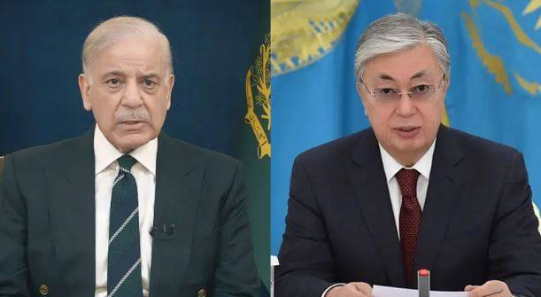 وزیراعظم شہباز شریف اور قازق صدر کی ٹیلیفونک گفتگو، دوطرفہ تعاون پر تبادلہ خیال