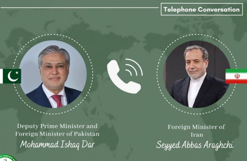 پاک ایران سفارتی مشن میں تیزی: اسحاق ڈار کا ایرانی ہم منصب سے رابطہ، تمام تصفیہ طلب امور پر اہم پیش رفت