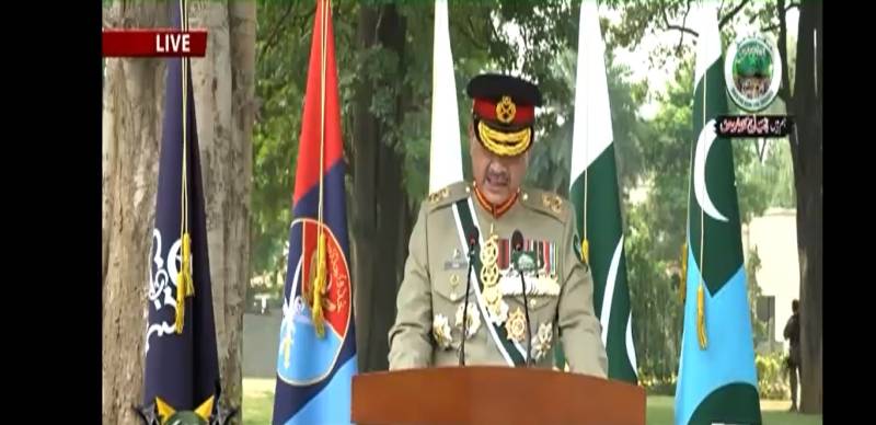 'معرکہِ حق' حق و باطل کا فیصلہ کن معرکہ تھا، دشمن اپنی اوقات سے بڑے خواب دیکھ رہا تھا: فیلڈ مارشل سید عاصم منیر  کاجی ایچ کیو میں  خطاب 