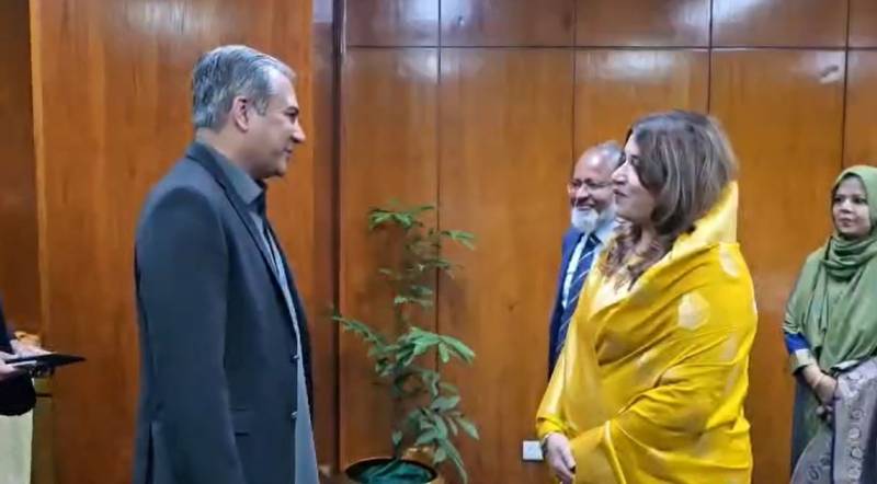 وفاقی وزیر داخلہ محسن نقوی سے بنگلہ دیشی وزیر مملکت شمع عبید کی ملاقات ، دوطرفہ تعلقات اور علاقائی سیکیورٹی پر تبادلہ خیال