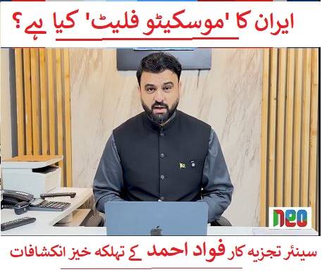 ایران کا 'موسکیٹو فلیٹ' کیا ہے؟ سینئر تجزیہ کار فواد احمد کے تہلکہ خیز انکشافات