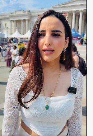 لندن کے میئر کی تقریب میں ٹک ٹاکر حریم شاہ کی شرکت، سوشل میڈیا پر تصاویر وائرل