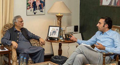 نائب وزیراعظم اسحاق ڈار کا بلاول بھٹو سے رابطہ، گلگت میں بڑی جماعت کی حکومت پر اتفاق